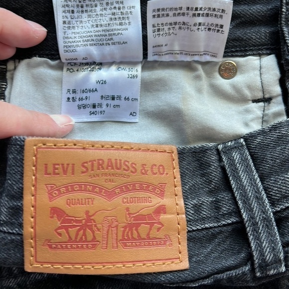 Levi's Deconstructed Skirt in Gimme Danger -26 - Picture 11 of 11